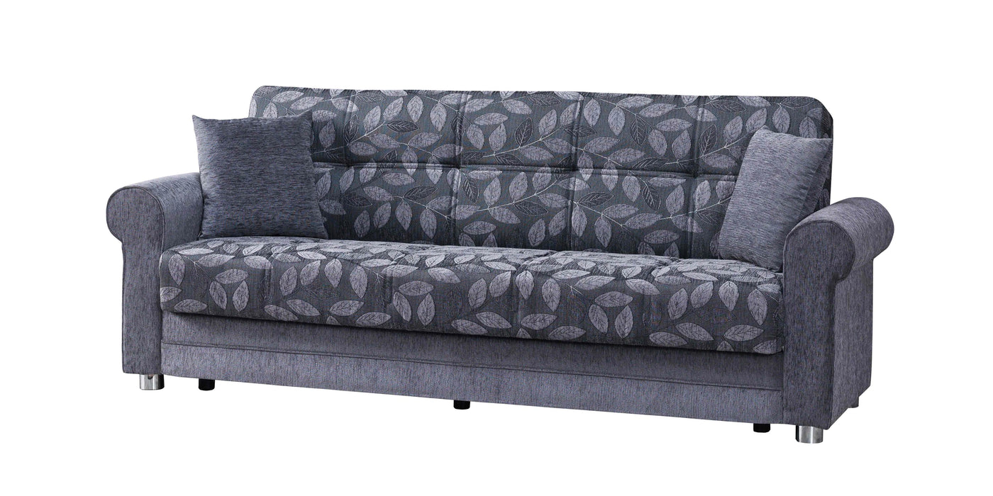 Ottomanson Rio Grande Collection Upholstered Convertible Sofabed with Storage