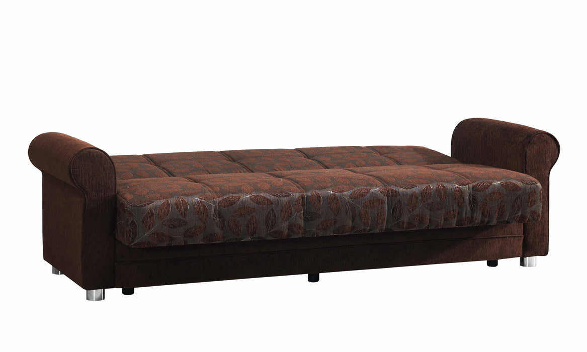 Ottomanson Rio Grande Collection Upholstered Convertible Sofabed with Storage