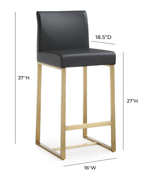 Denmark Performance Vegan Leather Stool - Set of 2