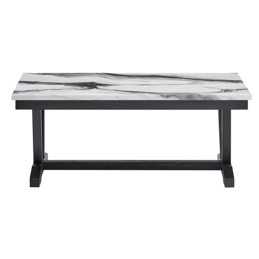T1319 Blk/Wht Coffee Table