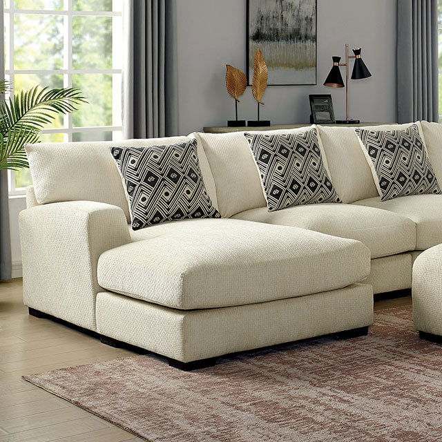 Kaylee U-Sectional w/ Left Chaise