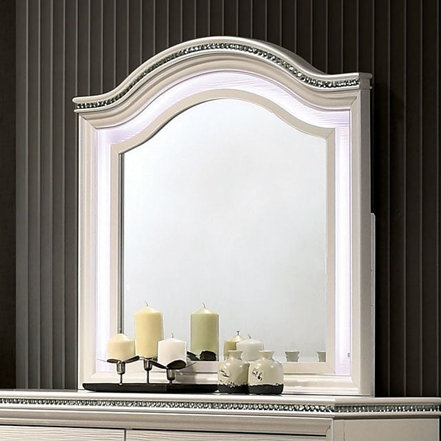 ALLIE Mirror Beige & Rose Gold