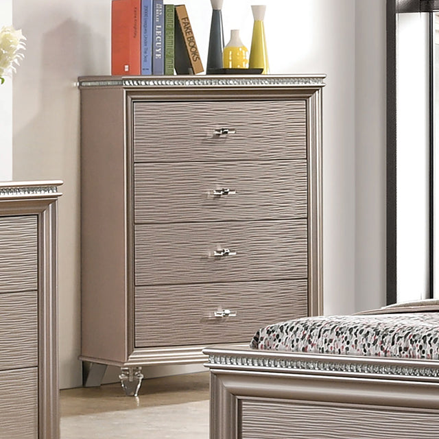 ALLIE Chest Beige & Brown