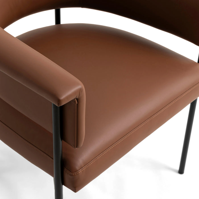 Taylor Performance Vegan Leather Dining Chair