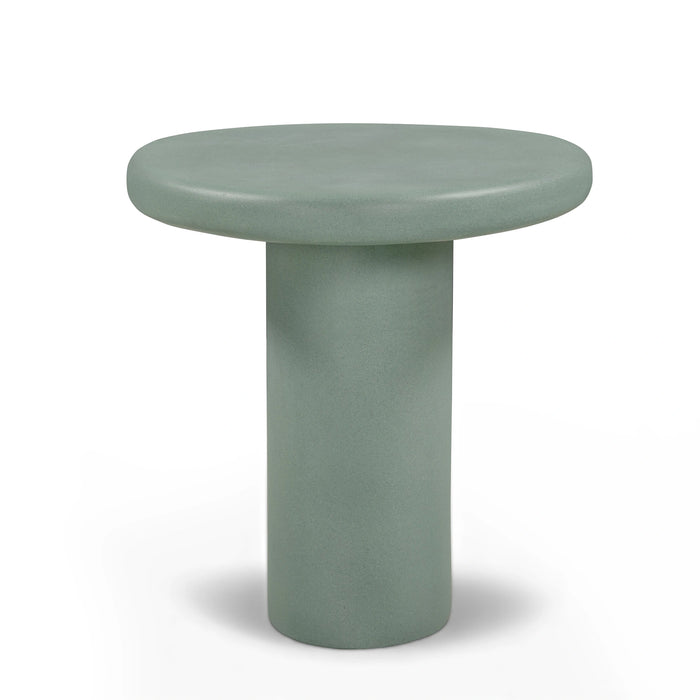Jade Concrete Indoor/Outdoor Side Table