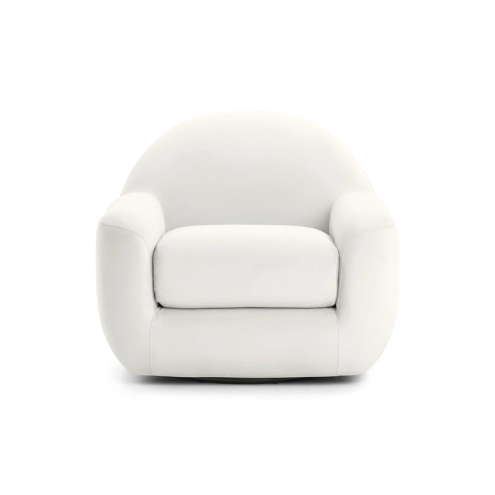 Tiago Performance Velvet Swivel Accent Chair