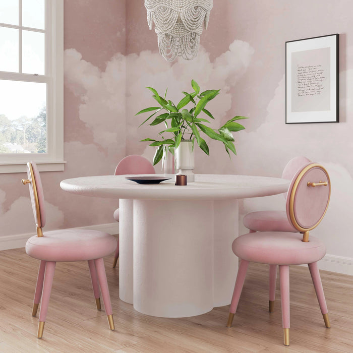 Elika Faux Plaster Indoor / Outdoor Dining Table