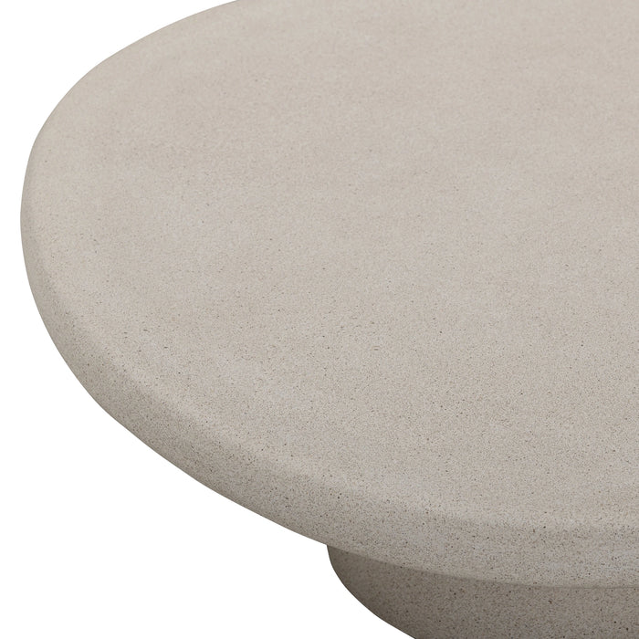 Jade Concrete Indoor/Outdoor Coffee Table (28"-34")
