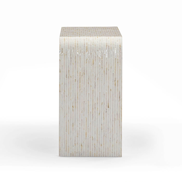 Opus 43" Cream Capiz Shell Console Table