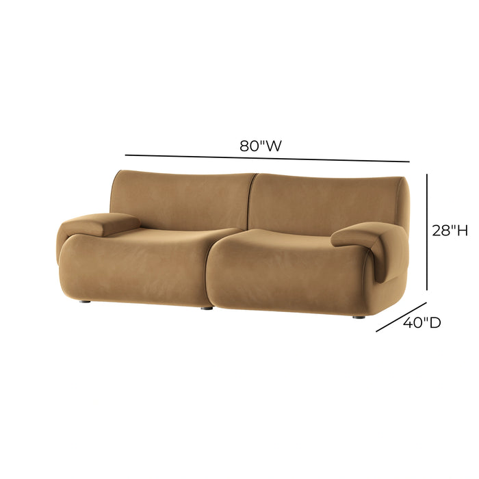 Zenith 80" Modular Loveseat