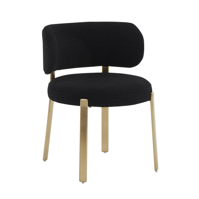 Margaret Cream Performance Linen Dining Chair