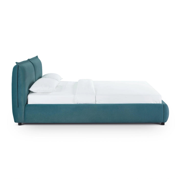 Mel Performance Faux Mohair Velvet Bed