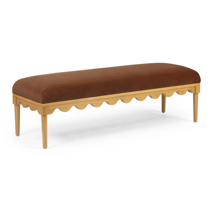 Oodle 56.5" Performance Vegan Mohair Bench