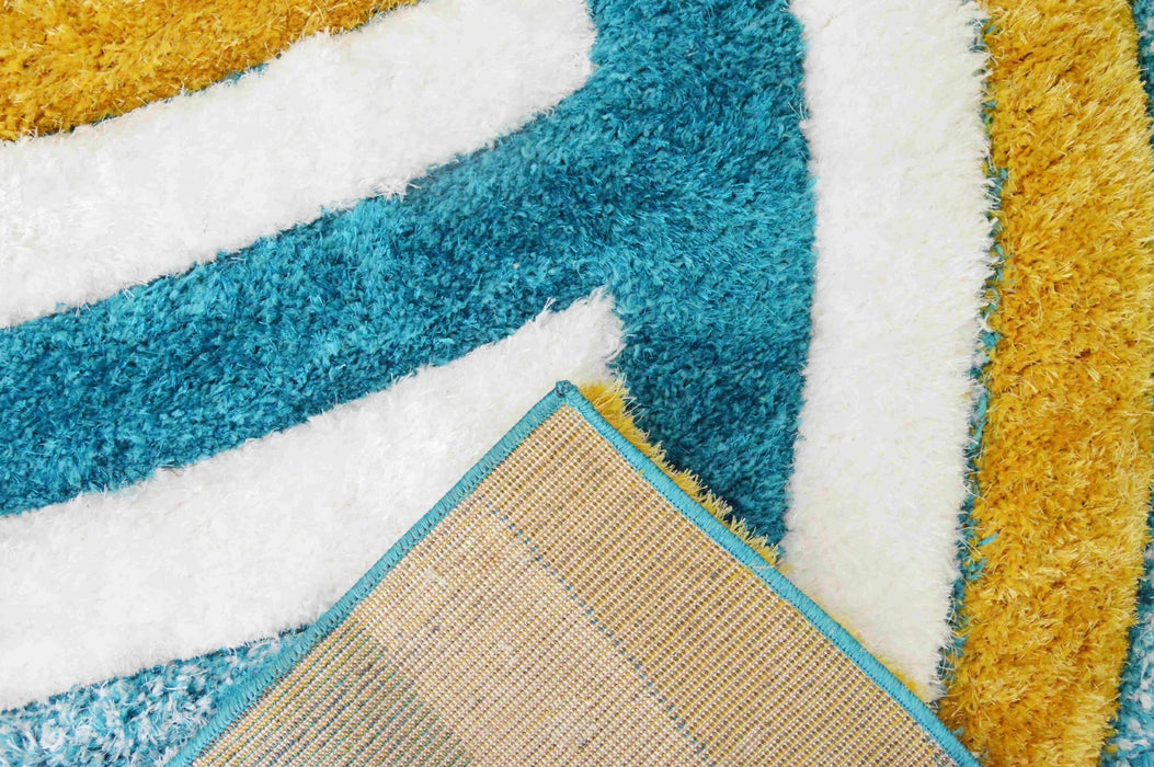 4D SHAGGY Rug Design 6483