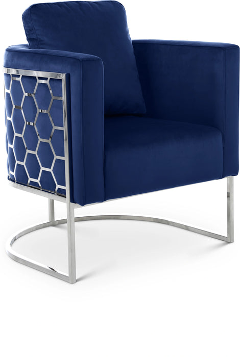 Casa Navy Velvet Chair