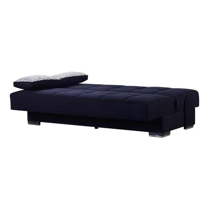 Ottomanson Soho Collection Upholstered Convertible Sofabed with Storage