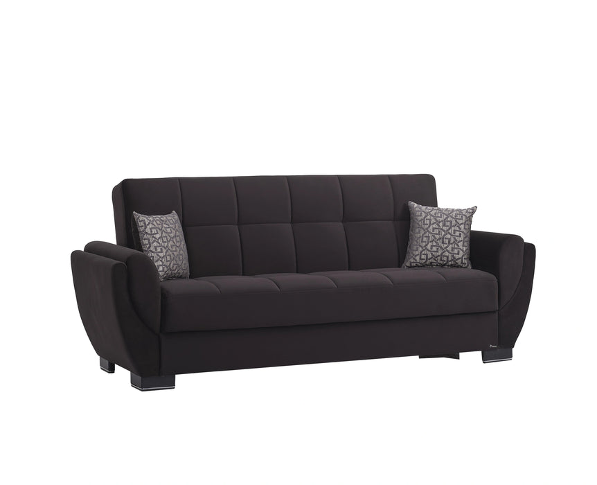 Ottomanson Armada Air Collection Upholstered Convertible Sofabed with Storage