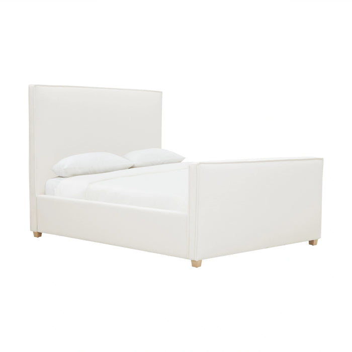 Bristol Park Ivory Contract-Grade Fabric Upholstered Bed