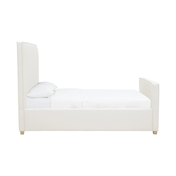 Bristol Park Ivory Contract-Grade Fabric Upholstered Bed