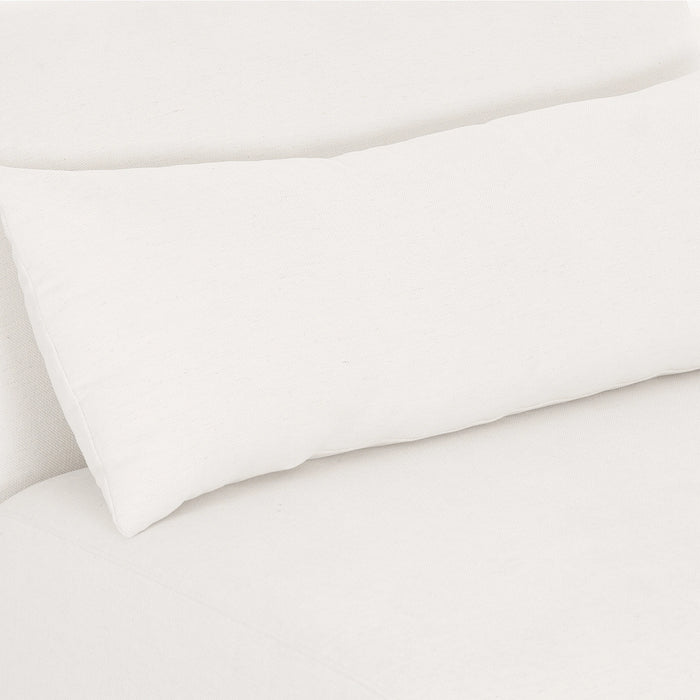 Tarra Cream Performance Chenille Modular Chaise