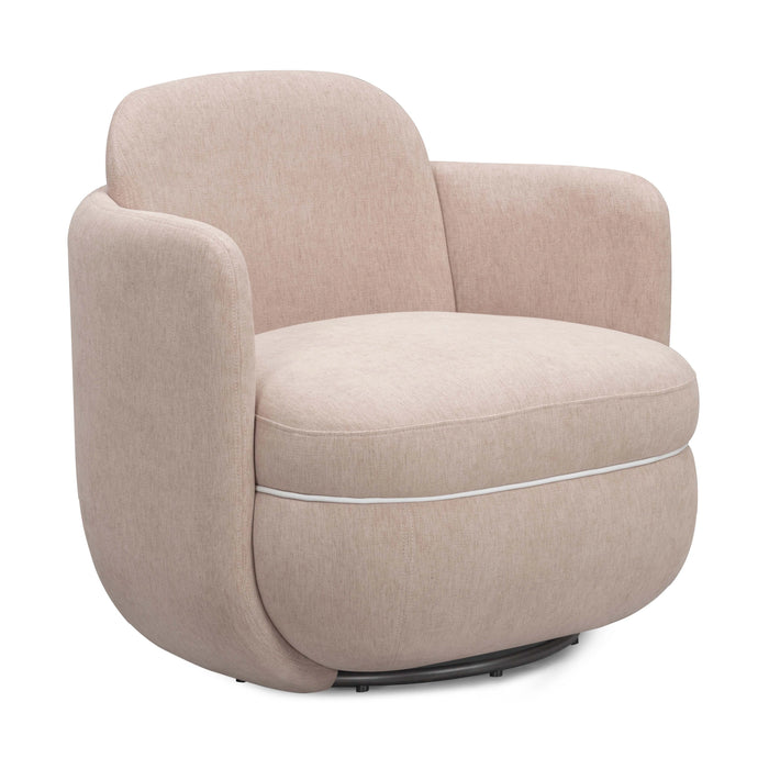 Wolfie Performance Chenille Swivel Accent Chair
