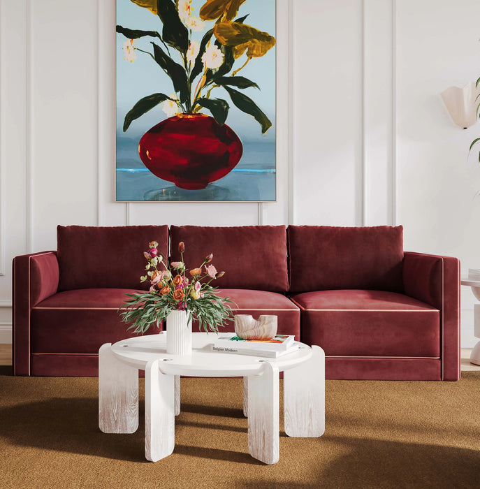 Willow 105" Performance Velvet Modular Sofa