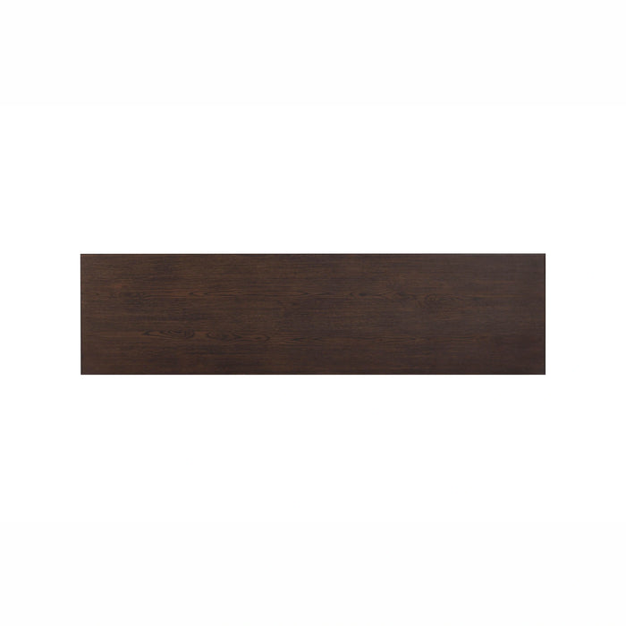 Mila 76" Dark Brown Sideboard