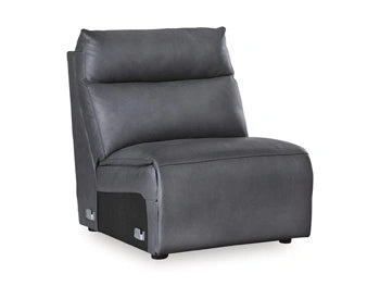 ModZ Power Reclining Sectional with Audio Console