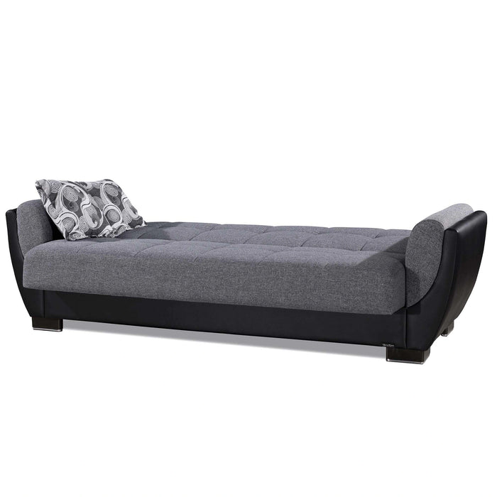 Ottomanson Armada Air Collection Upholstered Convertible Sofabed with Storage