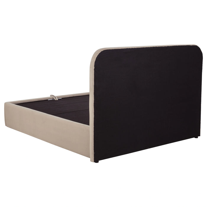 Anders Upholstered Storage Lift Platform Bed
