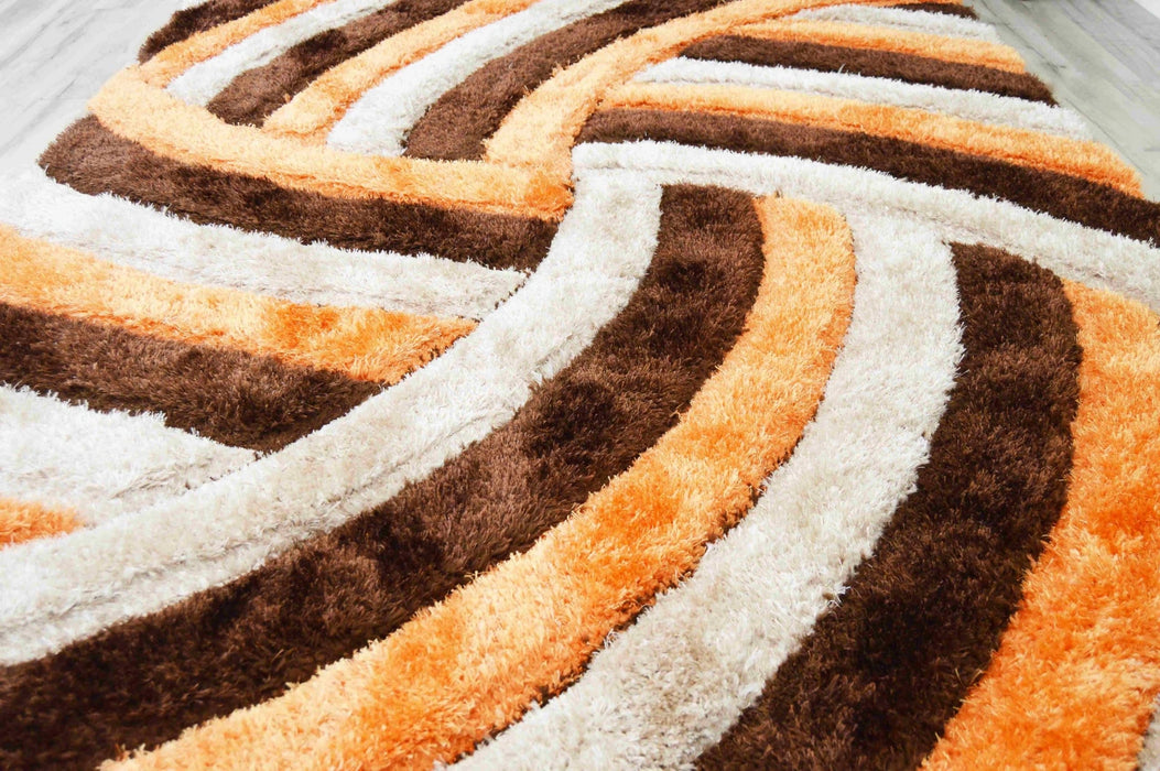 4D SHAGGY Rug Design 6483