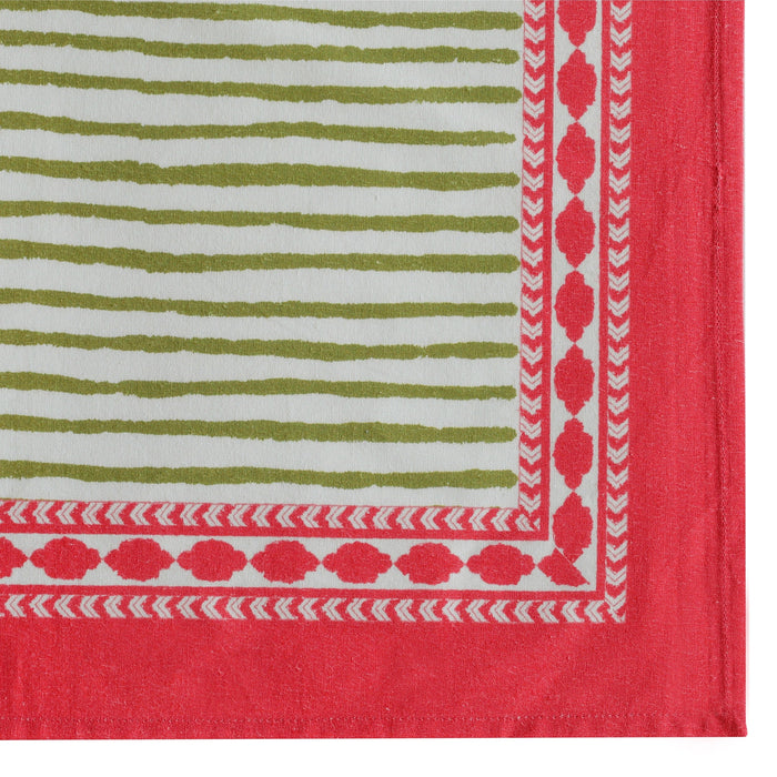 Crissy Cotton Canvas Printed Napkins - Set of 4