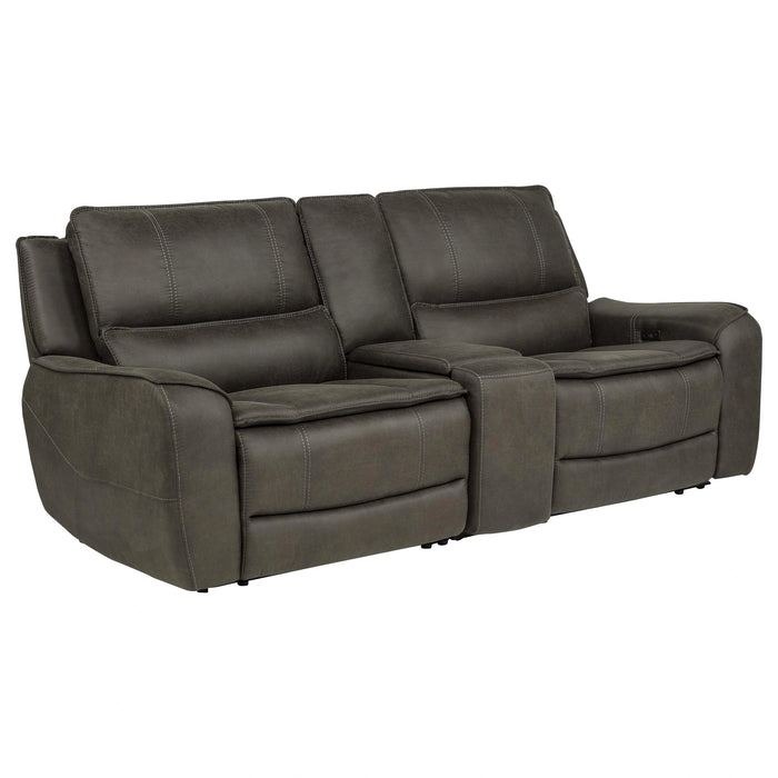 Marcell Power Reclining Loveseat - Home And Beyond