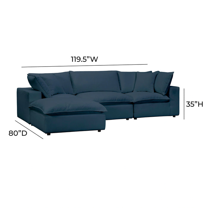 Cali 4-Piece Modular Sectional