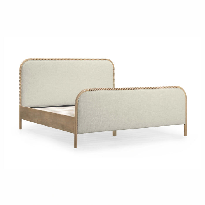 Hatia Basketweave Panel Bed