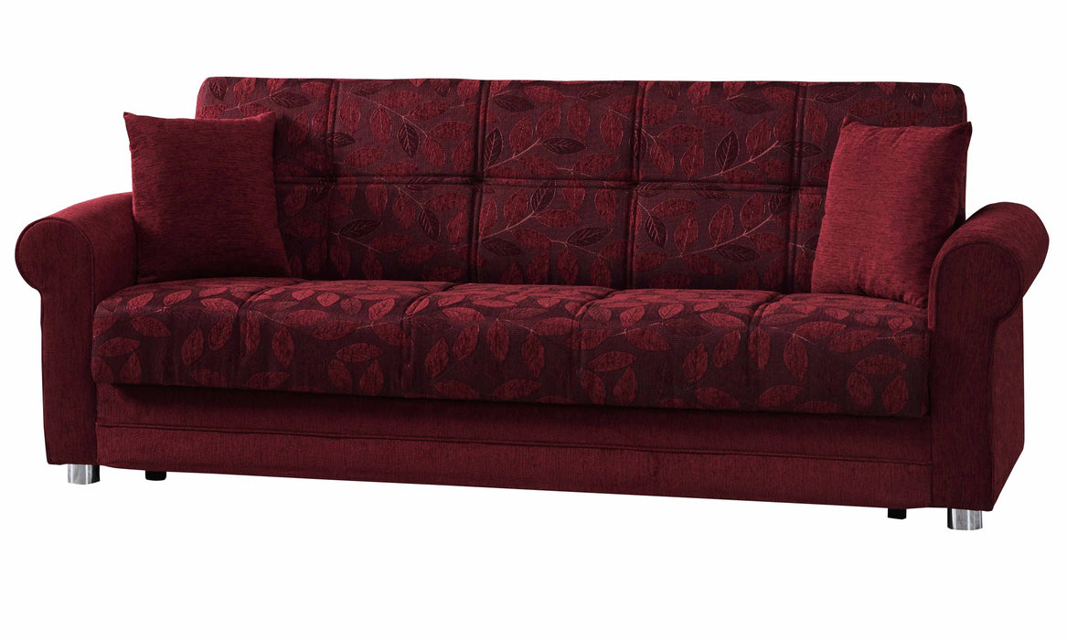 Ottomanson Rio Grande Collection Upholstered Convertible Sofabed with Storage
