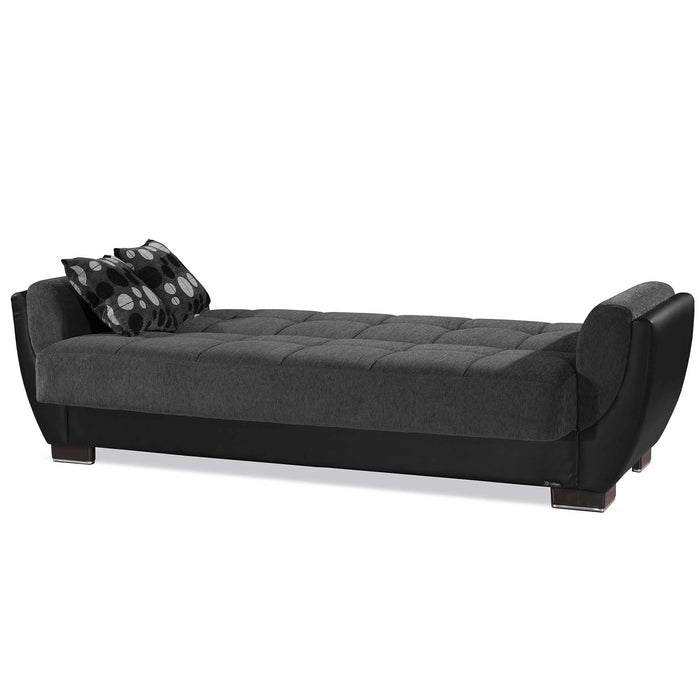 Ottomanson Armada Air Collection Upholstered Convertible Sofabed with Storage