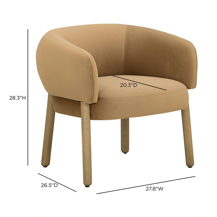 Foxy Performance Fabric Accent Chair