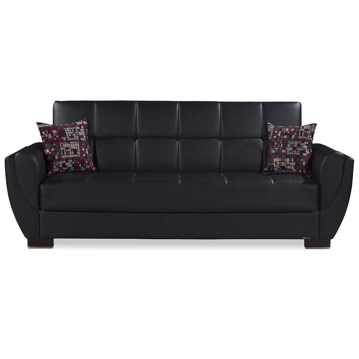 Ottomanson Armada Air Collection Upholstered Convertible Sofabed with Storage