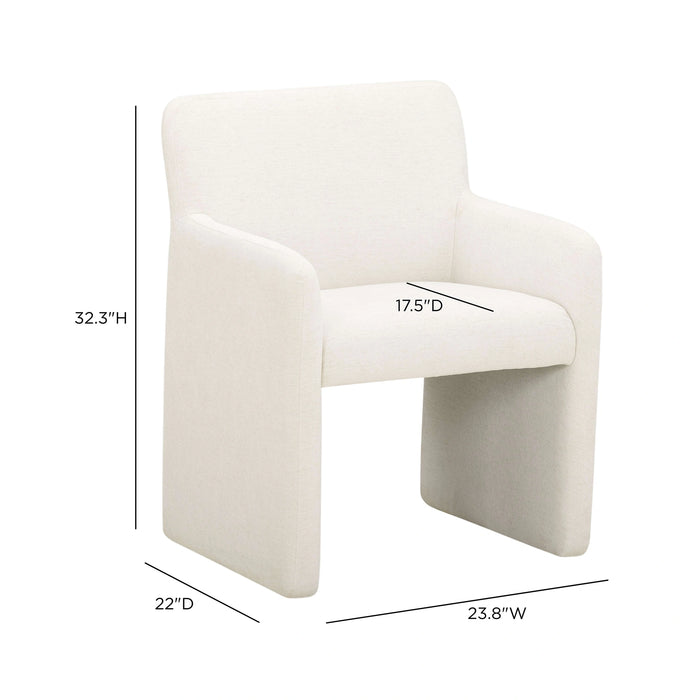 Crawley Performance Linen Chenille Dining Chair