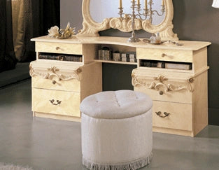 ESF Furniture Barocco Vanity Dresser in Ivory