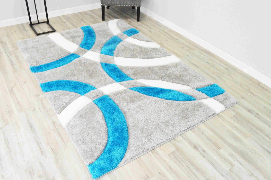 4D SHAGGY Rug Design 6491