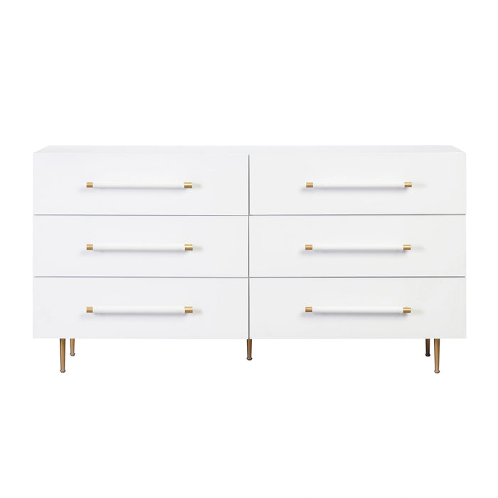 Trident 62" 6-Drawer Dresser