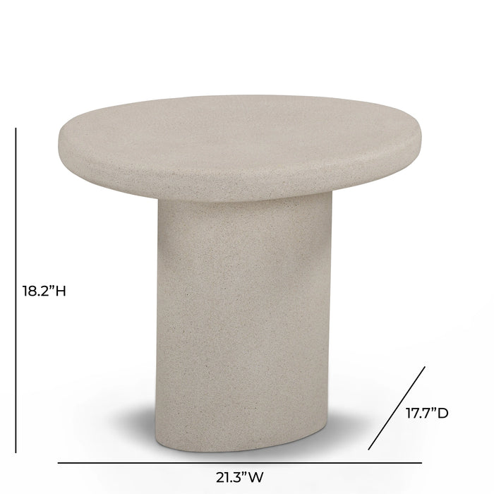 Jade Concrete Indoor/Outdoor Side Table