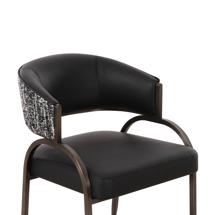 Tatum 2-Tone Performance Vegan Leather Dining Chair