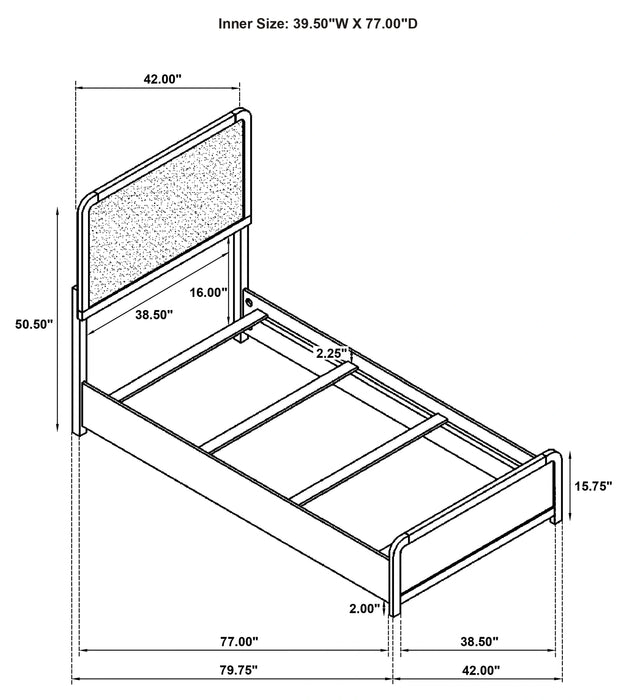 Cavelle Panel Bed