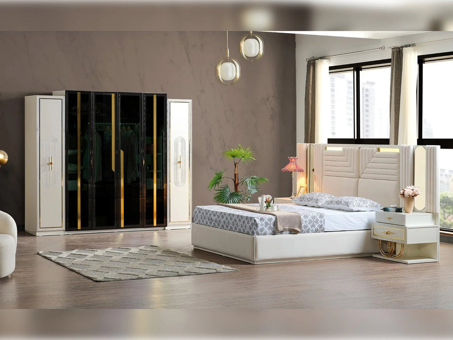 Marsel Storage Bed With Headboard