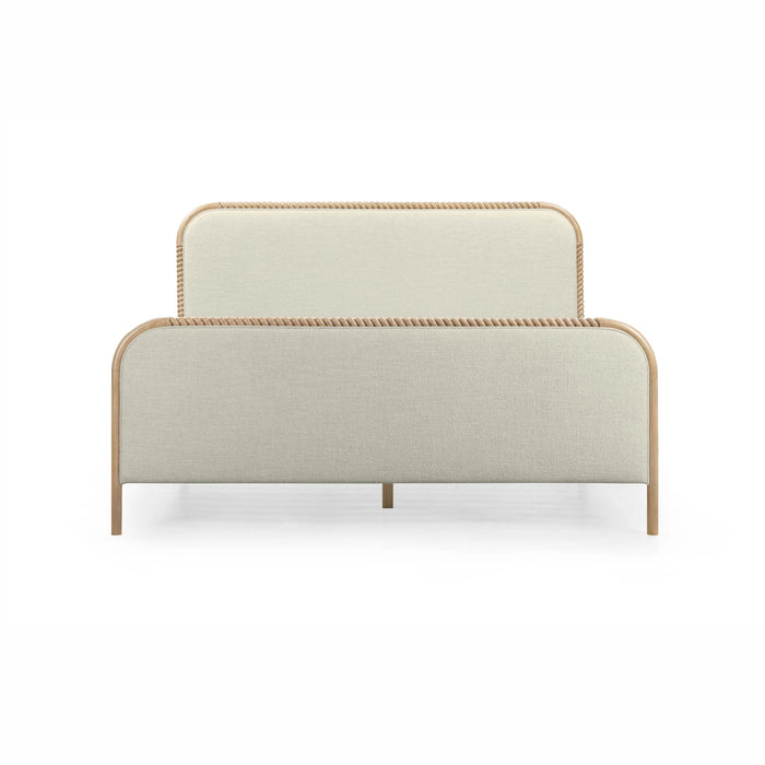Hatia Basketweave Panel Bed