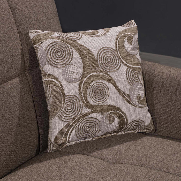 Ottomanson Armada Air Collection Upholstered Convertible Armchair with Storage