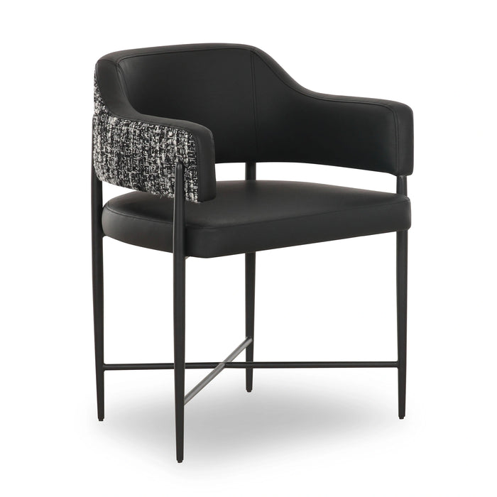 Sezanne 2-Tone Performance Vegan Leather Dining Chair